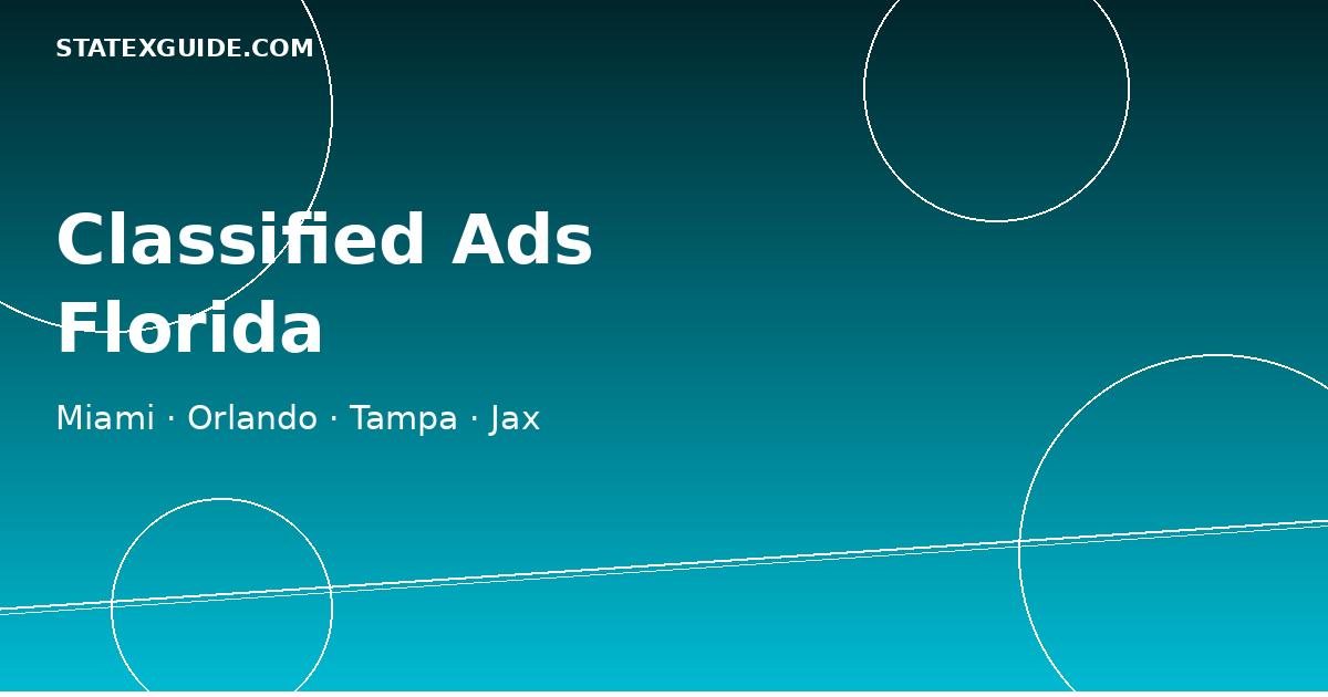Best Classified Ad Sites in Florida 2026
