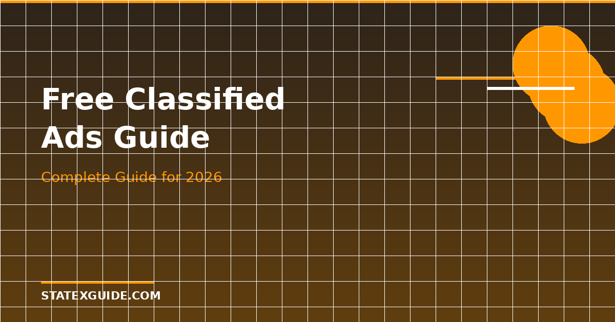 How to Post Free Classified Ads Online - Complete Guide 2026