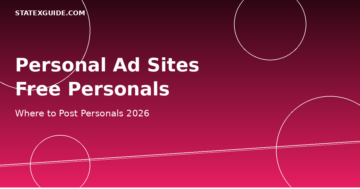 Best Personal Ad Sites - Free Personals Online 2026
